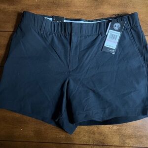 Under Armour Black Athletic Shorts Elastic Waistband Lightweight